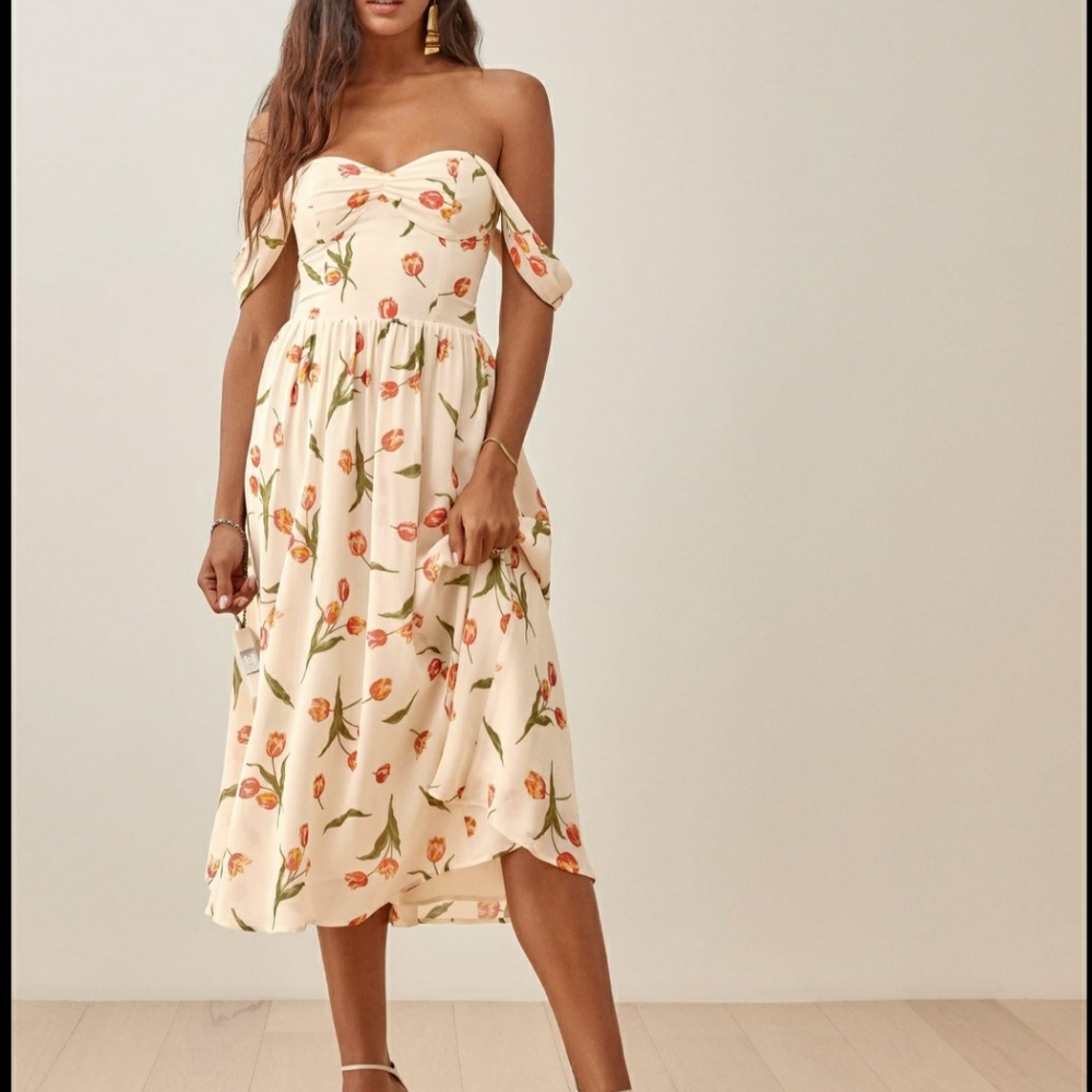 REFORMATION Violet Dress size 2 *NWT*